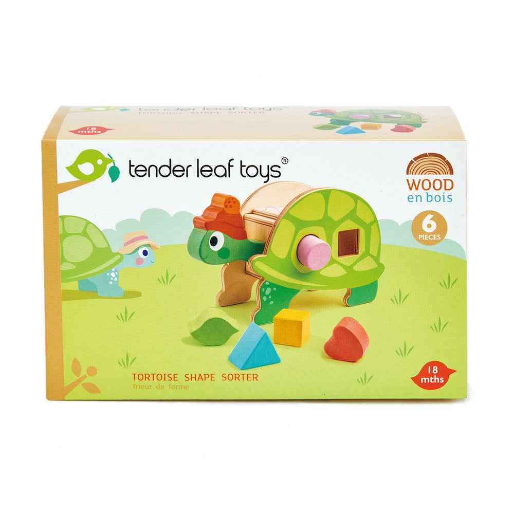 Imagine Broasca testoasa didactica- Tortoise Shape Sorter - 6 piese - T8456