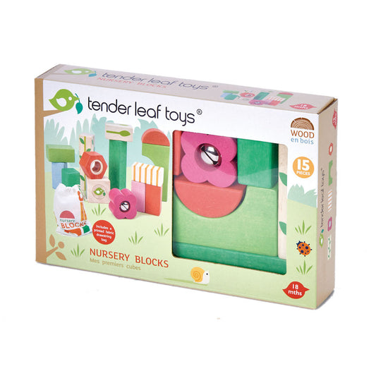 Imagine Cuburi cu ilustratii de pepiniera - Nursery Blocks - 15 piese -TL8463