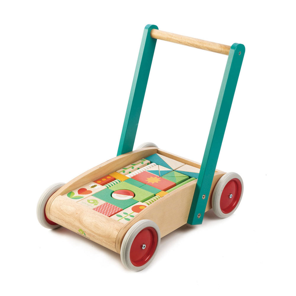 Imagine Antemergator cu cuburi- Baby Block Walker - 29 piese - TL8464