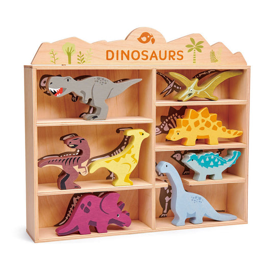 Imagine Dinozauri pe raft- Dinosaurs - 8 piese - TL8477