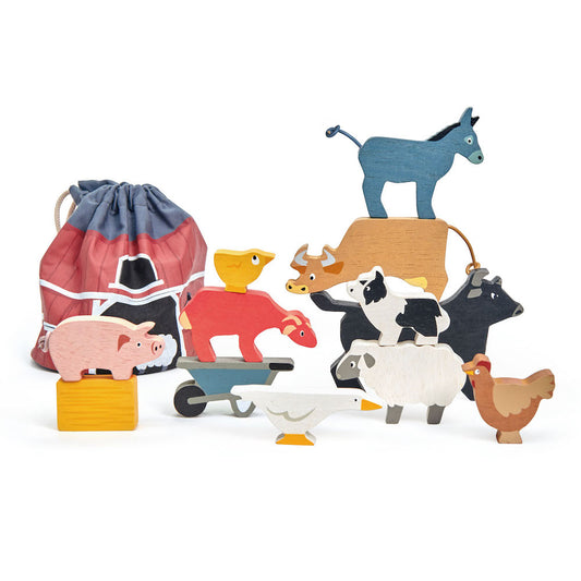 Imagine Animale domestice- Stacking Farmyard  - 13 piese - TL8480