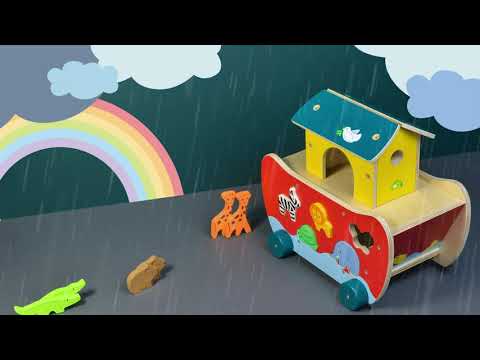 Video Arca lui Noe - Noah's Shape Sorter Ark - 23 de piese - TL8305